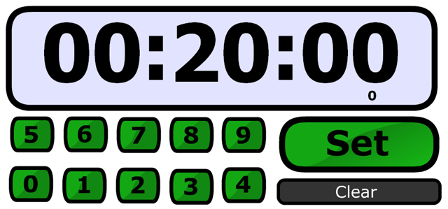 Online Stopwatch, un cronómetro a pantalla completa