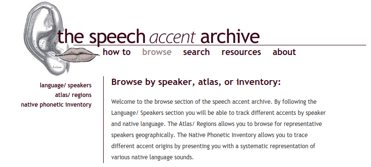 The Speech Accent Archive