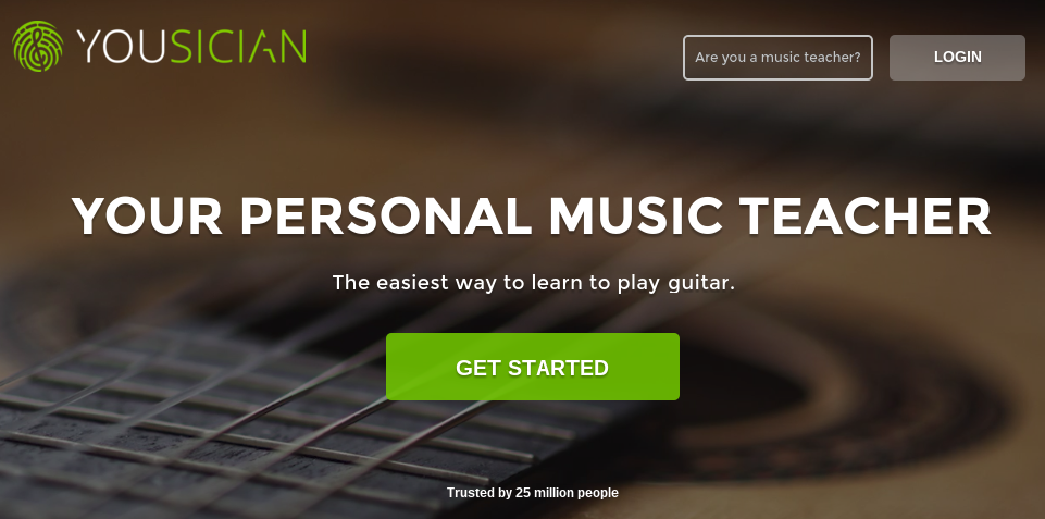 Yousician, aprende a tocar el ukelele, la guitarra o el piano