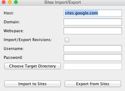 Sites_Import_Export
