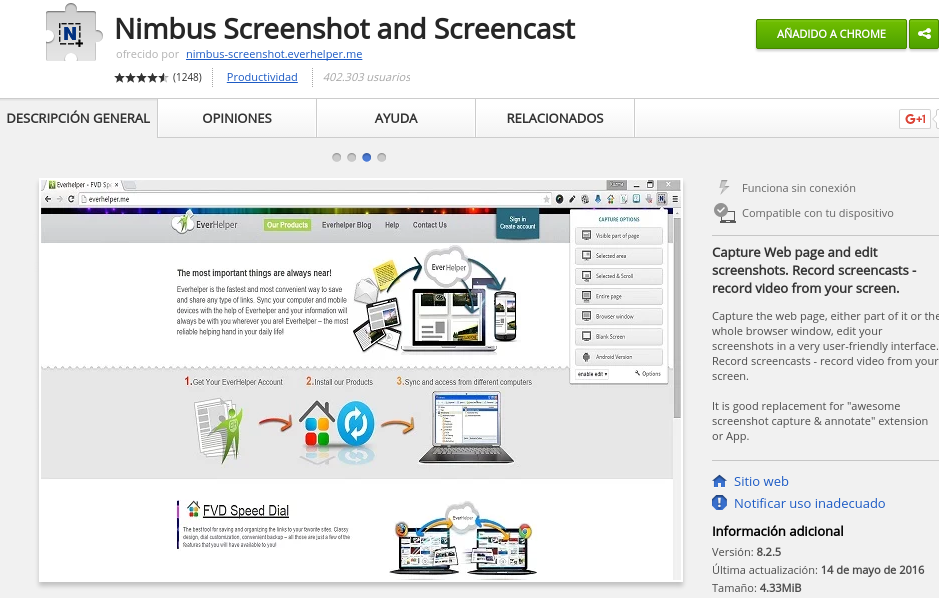 Nimbus Screenshot and Screencast