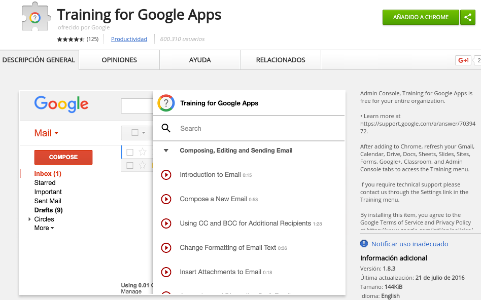 Training for Google Apps