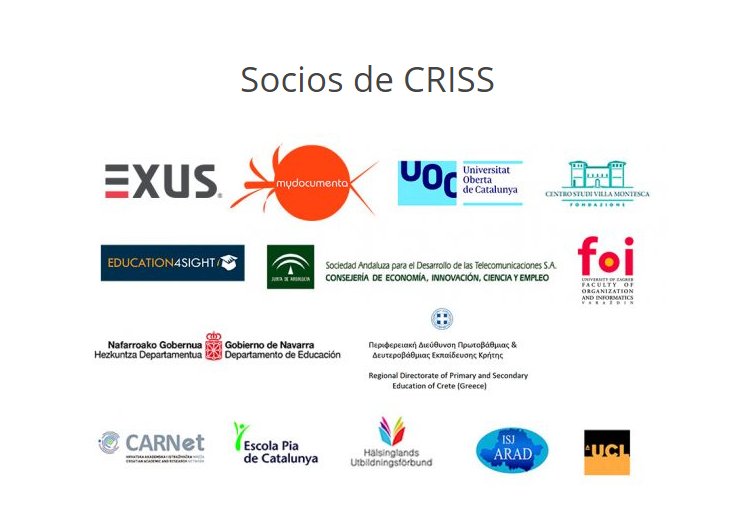 Socios proyecto CRISS