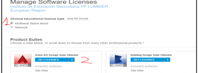 Licencia AUTOCAD
