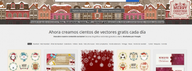 freepic celebra la Navidad