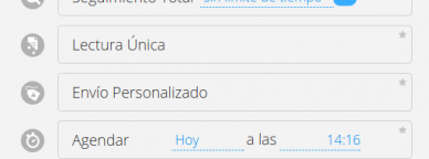 Opciones de Mail2Cloud