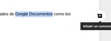 Comentarios mejorados en las Google Apps
