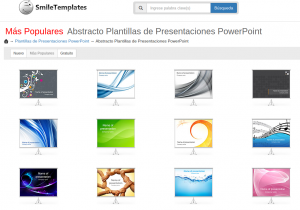 SmileTemplates, plantillas gratuitas de Microsoft PowerPoint