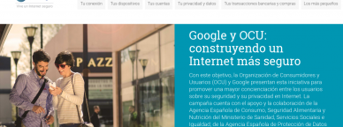 Google y OCU: construyendo un Internet más seguro