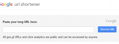 Google URL Shortener