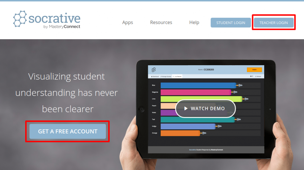 Socrative, evaluar tareas a través de cuestionarios en tiempo real y