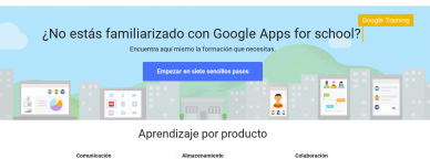 Centro de Aprendizaje de Google Apps