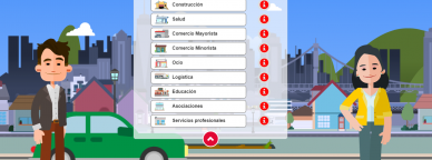 Captura de pantalla de la página de Ciberseguridad