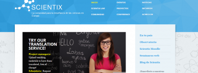 Scientix servicio traducción
